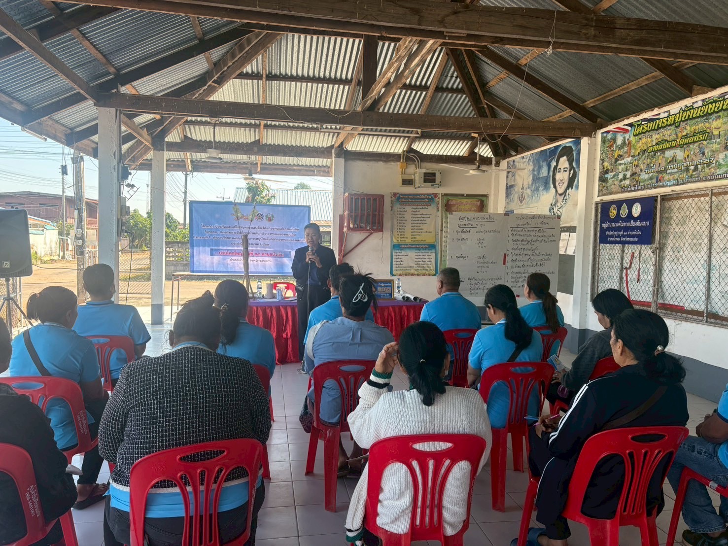 พช.น้ำพอง : ดำเนินโครงการพัฒนาศักยภาพต้นกล้ากองทุนแม่ของแผ่นดิน