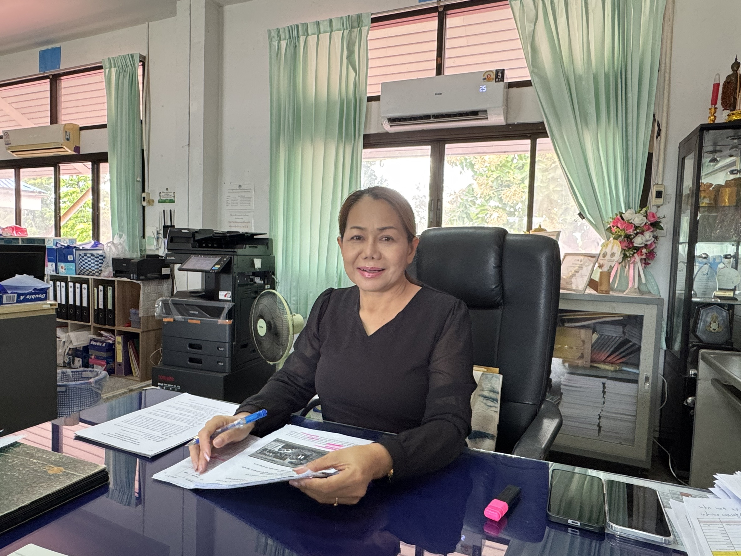 พช.น้ำพอง: ประชุมเจ้าหน้าที่พัฒนาชุมชนประจำเดือน ครั้งที่ 7/2569