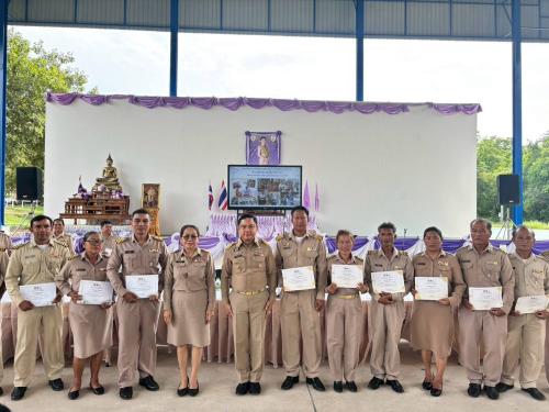 พช.น้ำพอง: ร่วมประชุมกำนัน/ผู้ใหญ่บ้าน แพทย์ประจำตำบล สารวัตรกำนัน และผู้ช่วยผู้ใหญ่บ้าน ประจำเดือน พฤษภาคม 2569